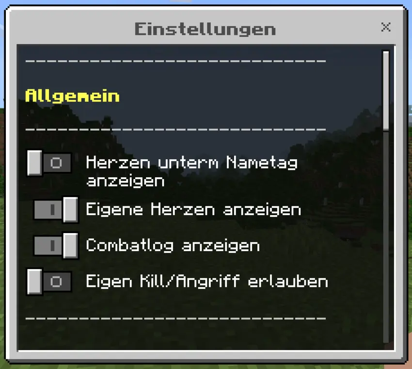M helden Bedrock Mod / Addon screenshot