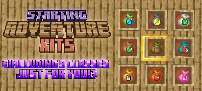 Starting adventure kits Mod / Addon thumbnail