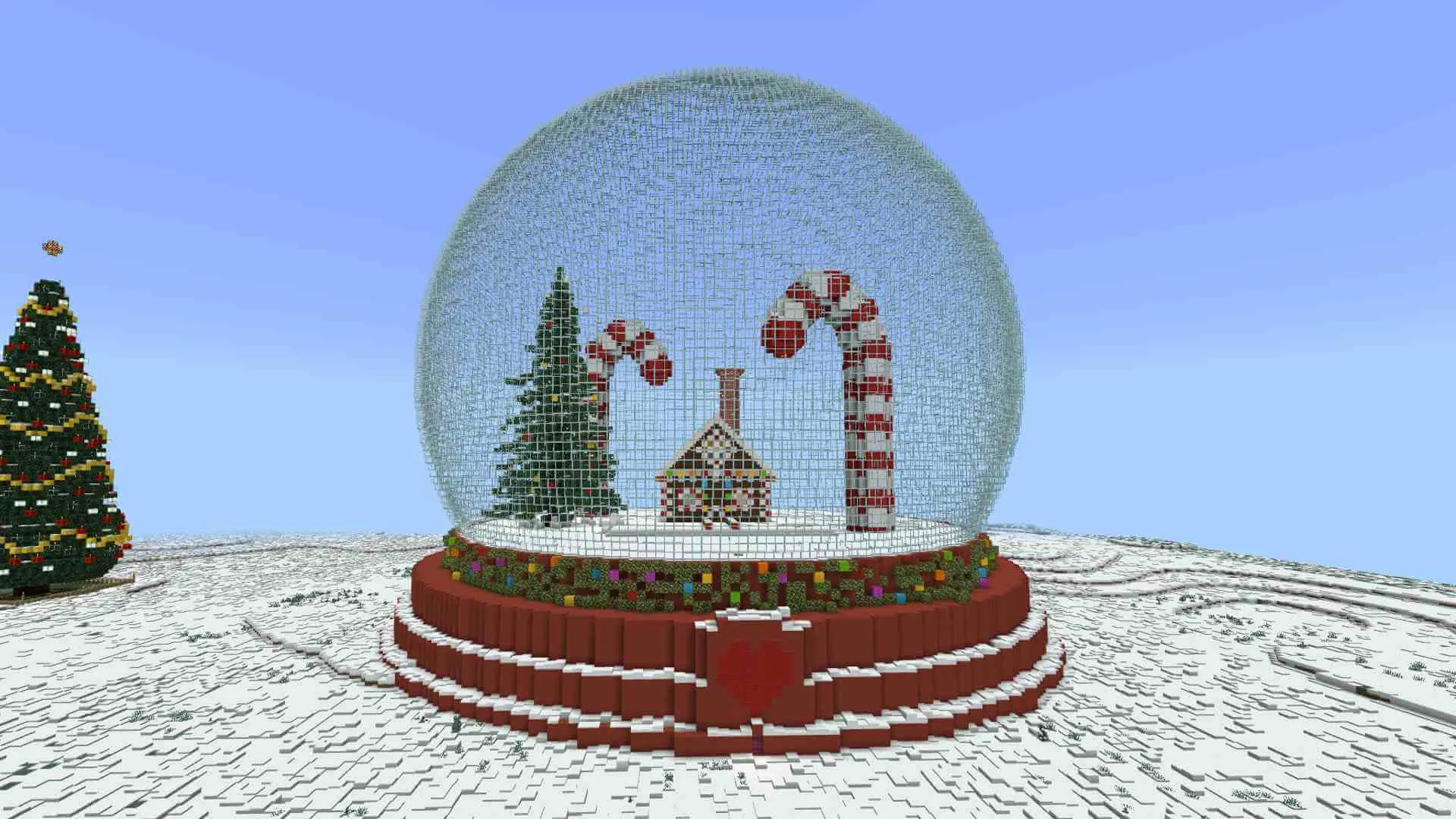 Minecraft Christmas City Map screenshot