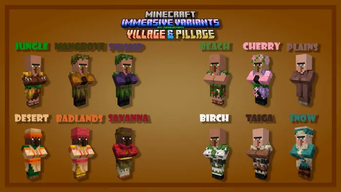Immersive Variants Village & Pillage Addon screenshot