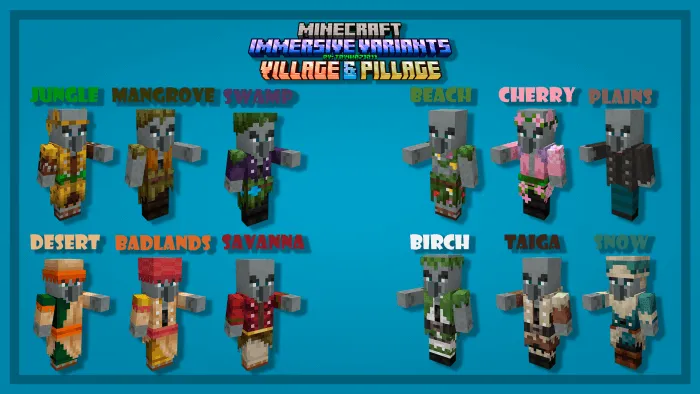 Immersive Variants Village & Pillage Addon screenshot