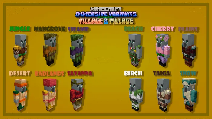 Immersive Variants Village & Pillage Addon screenshot
