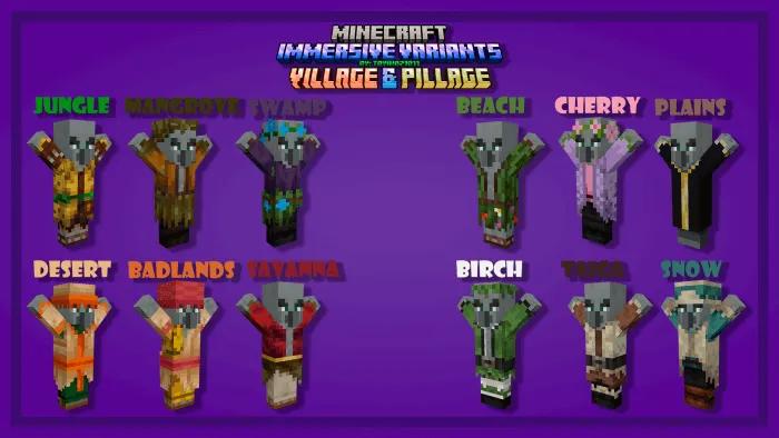 Immersive Variants Village & Pillage Addon screenshot