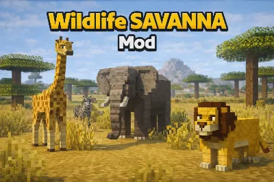 Wildlife SAVANNA Mod / Addon thumbnail