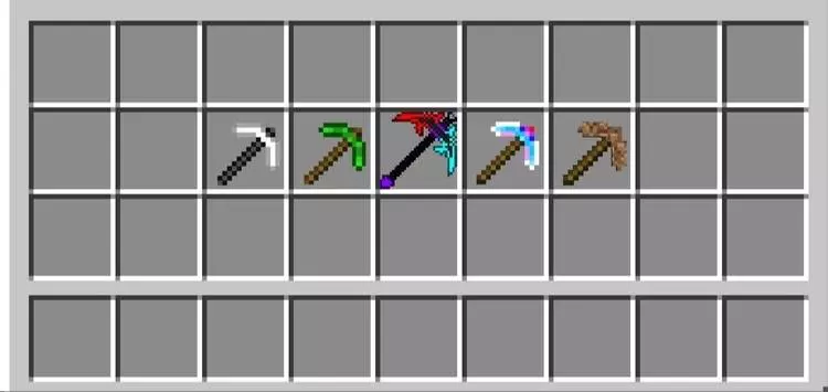 Custom OP Pickaxes Mod / Addon screenshot