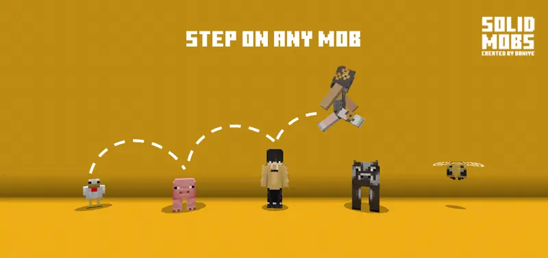 Solid Mobs Mod / Addon screenshot