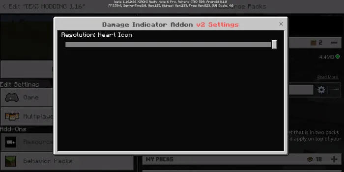 Damage Indicator Add-on screenshot