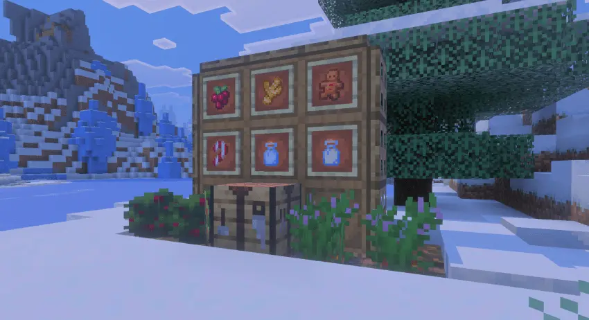 Christmas Food Mini Pack Mod / Addon screenshot