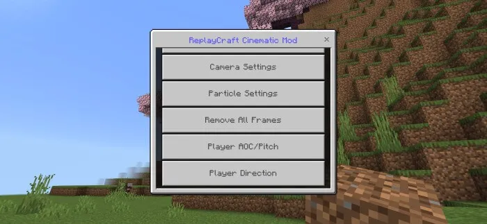 ReplayCraft Best Cinematic Mod screenshot