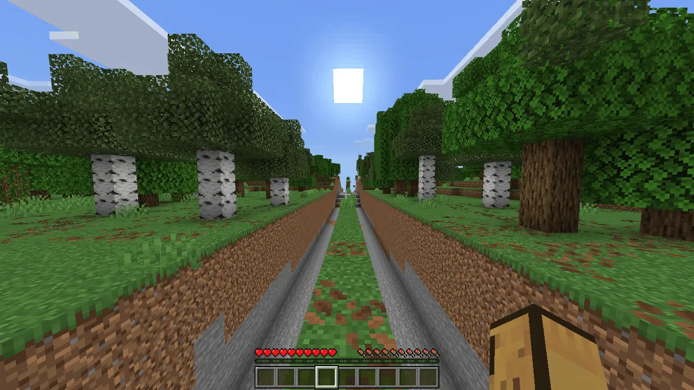 Walk Straight Line Only Mod / Addon screenshot