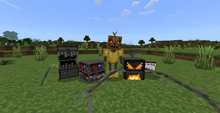 Monster House Addon screenshot