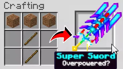 Craftable Super OP Tools! Mod / Addon thumbnail