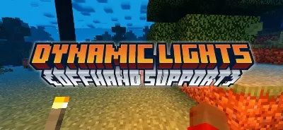 Dynamic Lights + Offhand Support Mod / Addon thumbnail