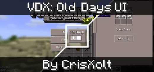 VDX: Old Days UI Addon / Texture Pack thumbnail