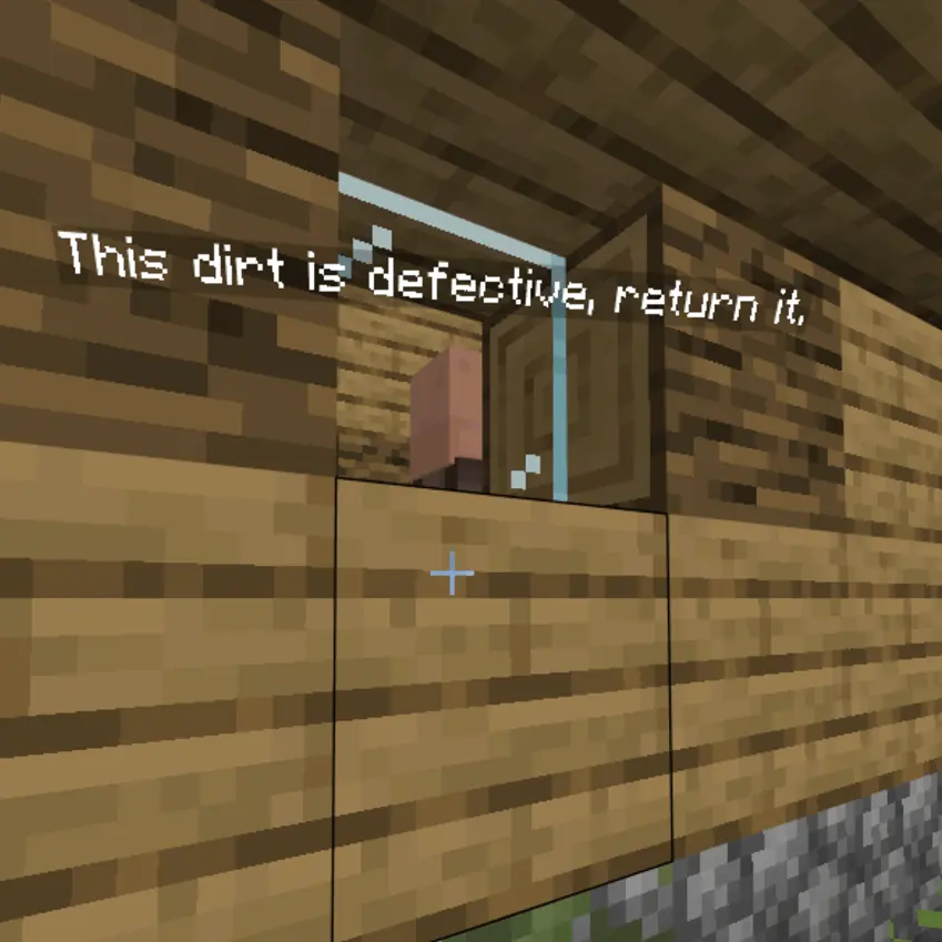 Talking Villagers Mod / Addon screenshot