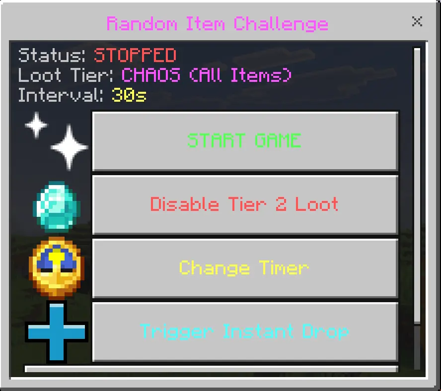 Random Item Challenge Mod / Addon screenshot