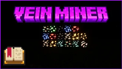 Stupid Simple Vein Miner Mod / Addon thumbnail