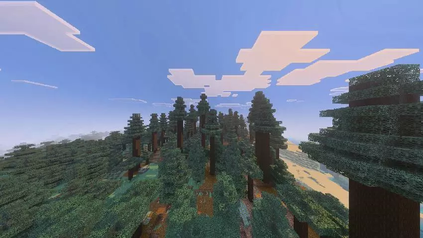 Taller Trees Mod / Addon screenshot