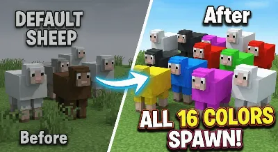 All colour Sheep Mod / Addon thumbnail