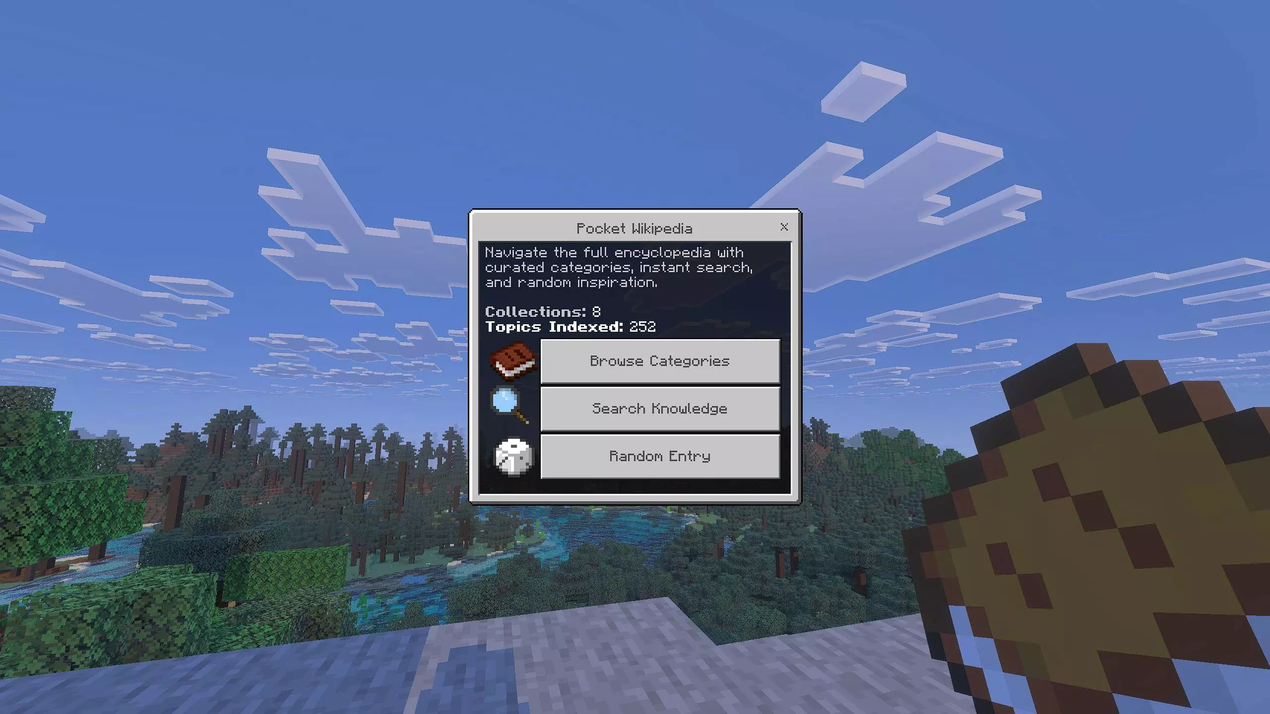Pocket Wikipedia Mod / Addon screenshot