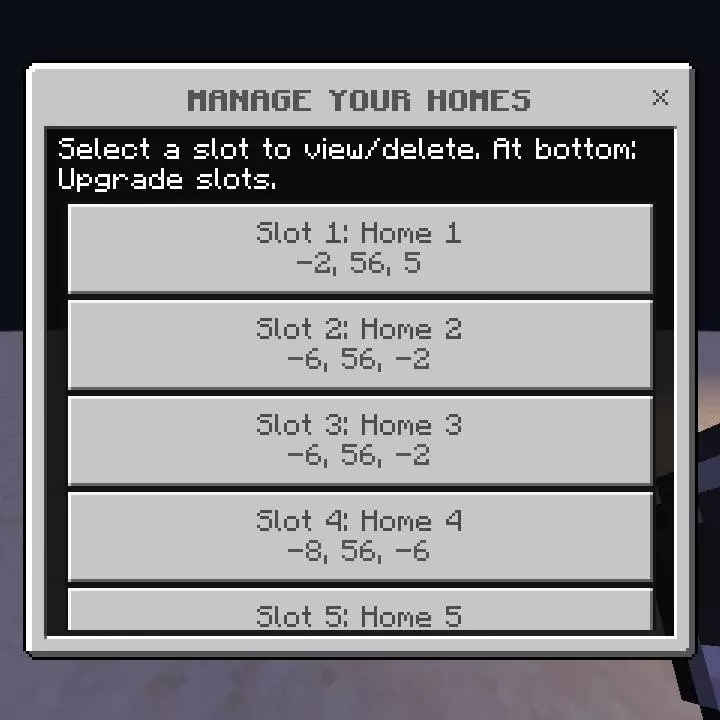 Save Your Location | Home Mod / Addon screenshot