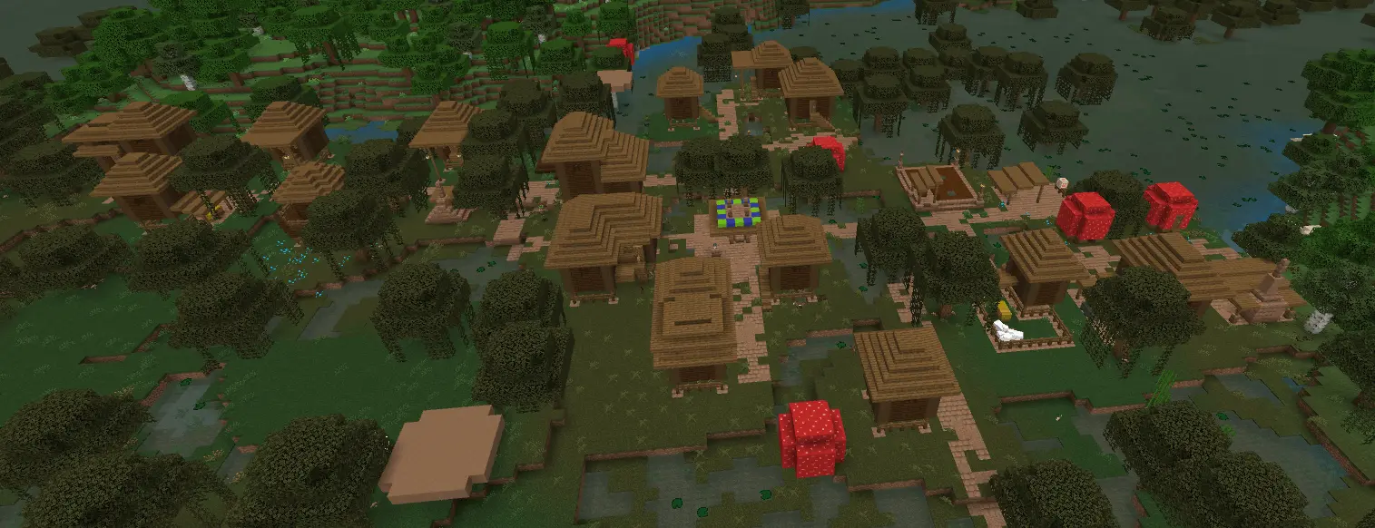 Swamp Villages Mod / Addon screenshot