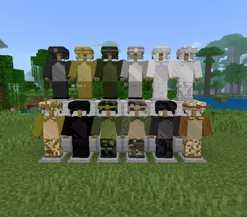 Military Armors Mod / Addon screenshot