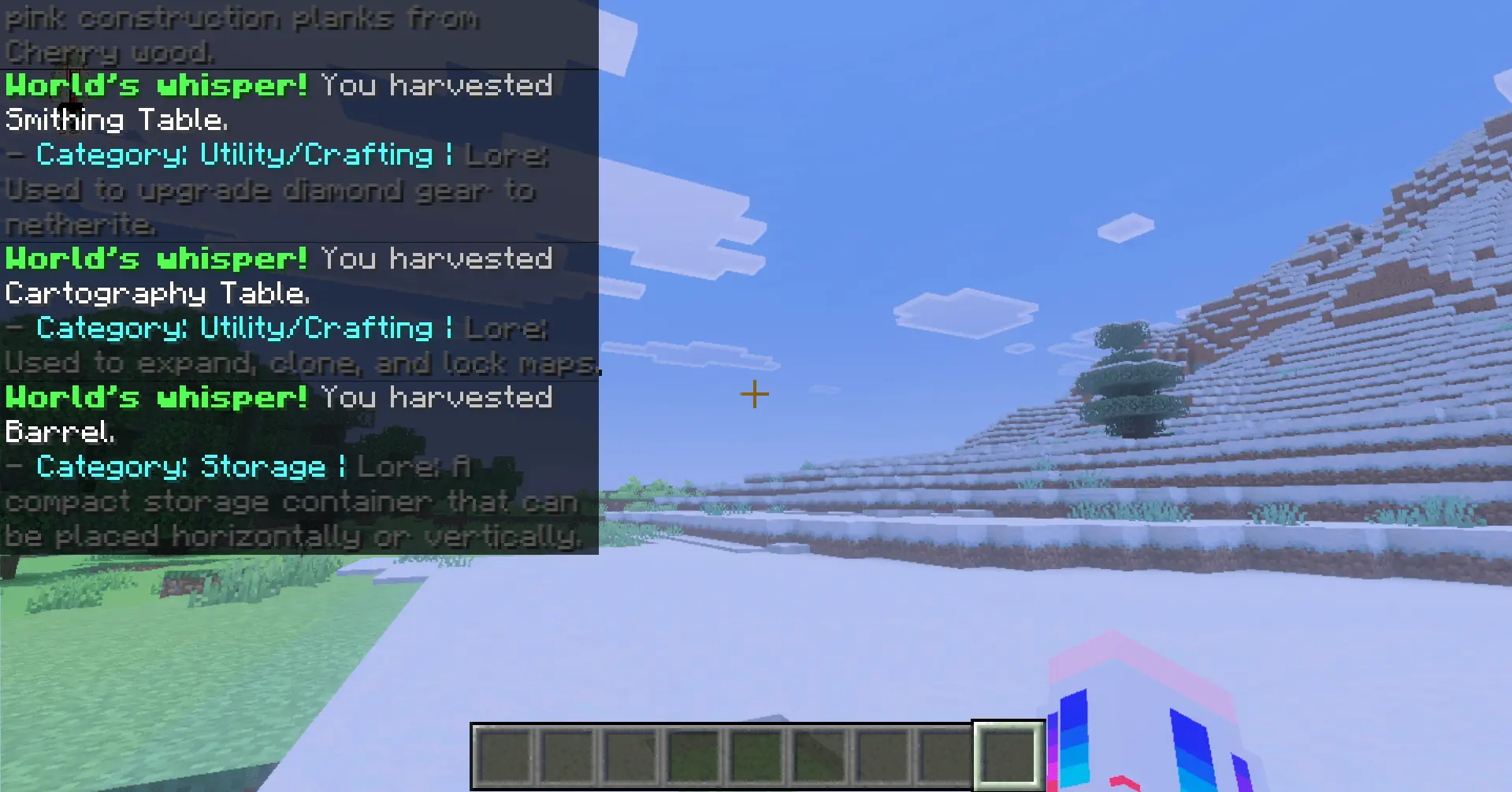 The World's Whisper Mod / Addon screenshot