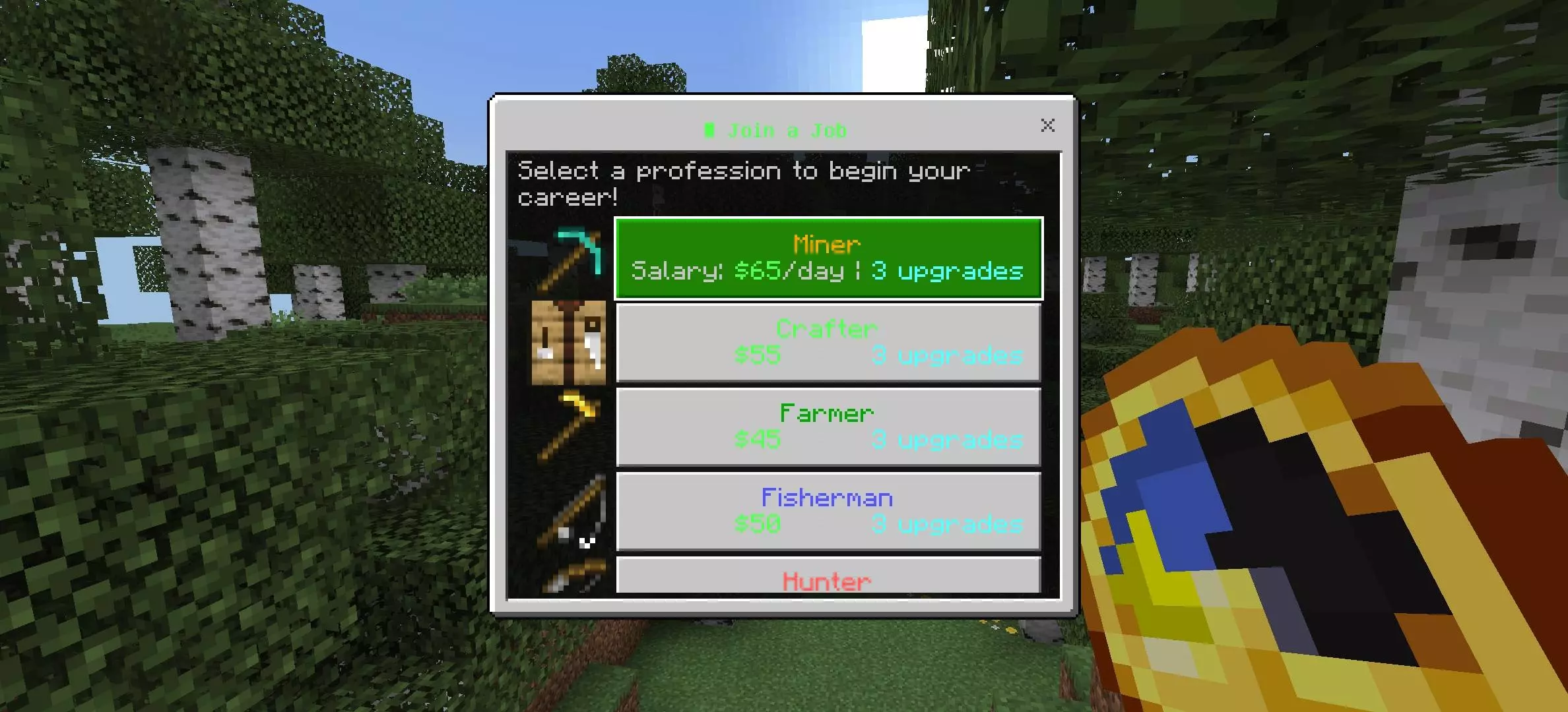 Job System Mod / Addon screenshot