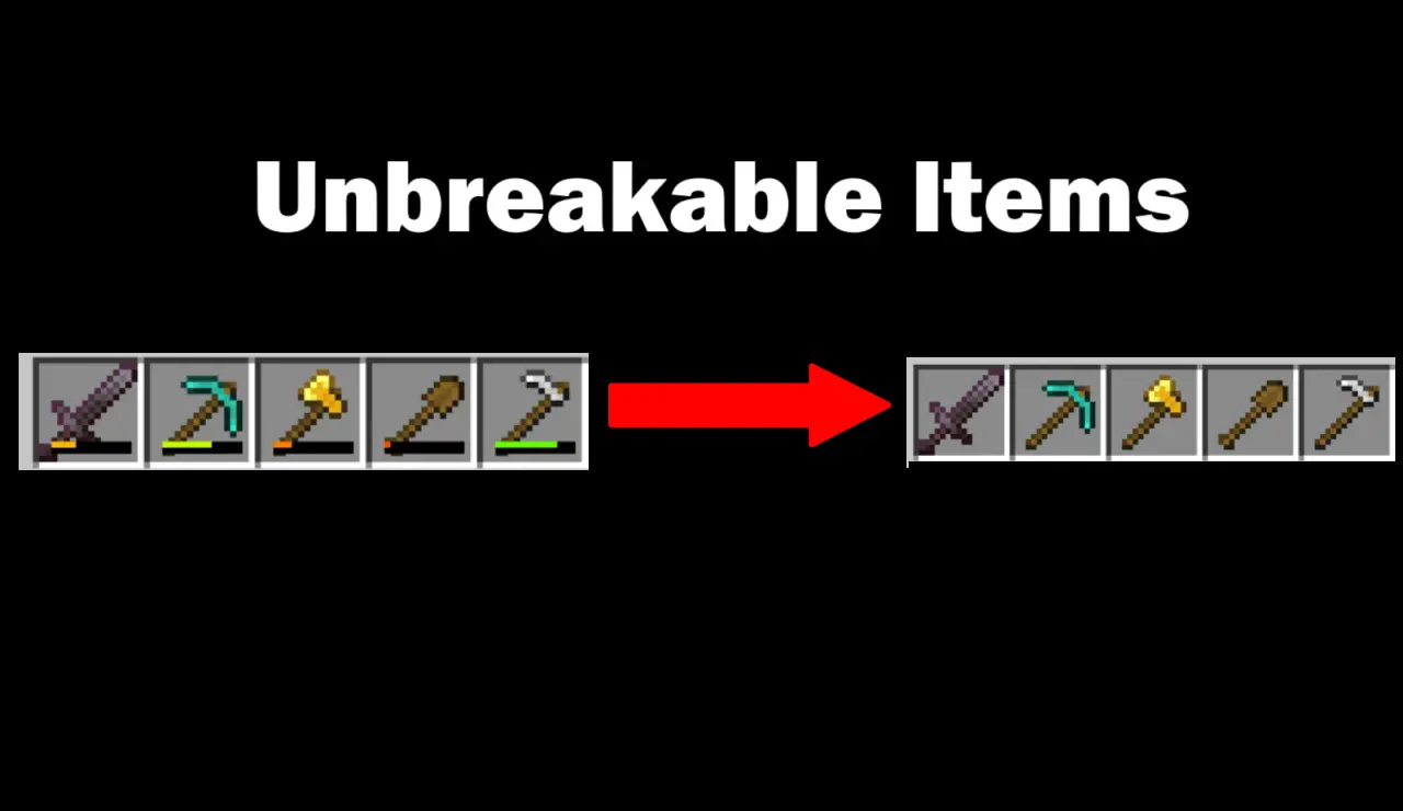 Unbreakable Items Mod / Addon thumbnail