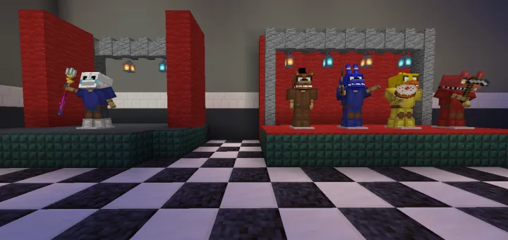 FNAF Heads Resource Pack thumbnail