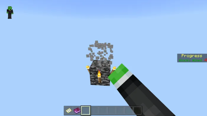 One Block Skyblock Map screenshot