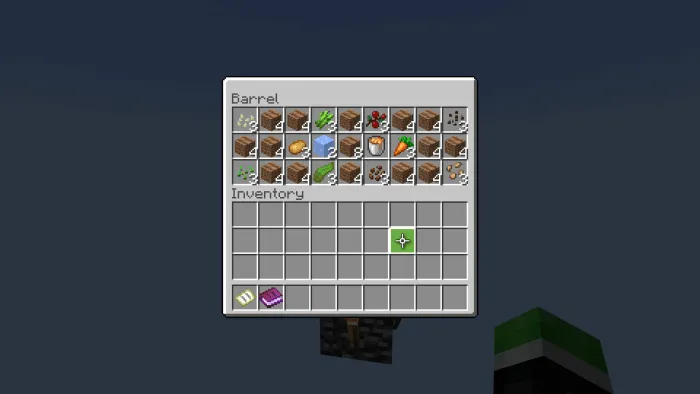 One Block Skyblock Map screenshot