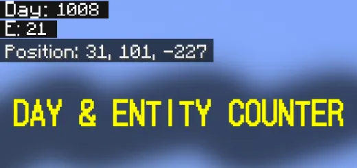Day & Entity Counter – Addon / Texture Pack thumbnail