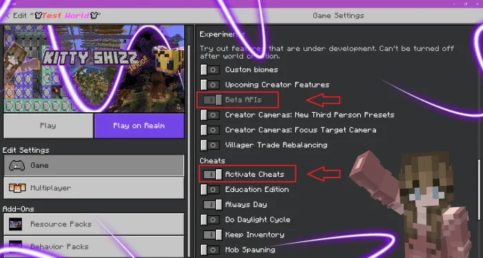 Kittys Universal GUI Addon screenshot