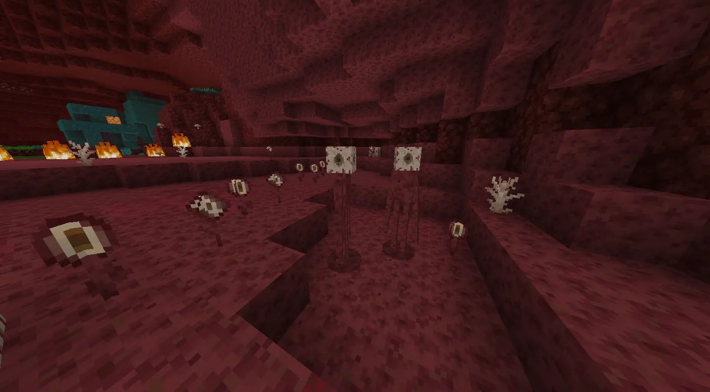 Nether Biomes Expansion Mod / Addon screenshot