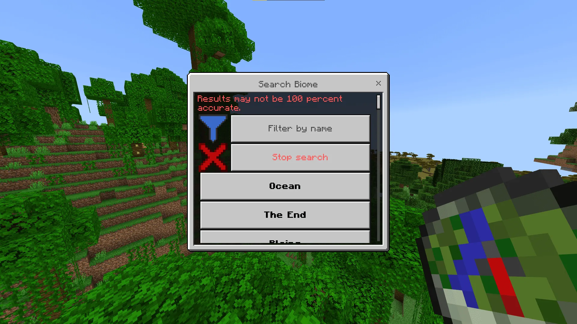 Biome Compass Addon screenshot