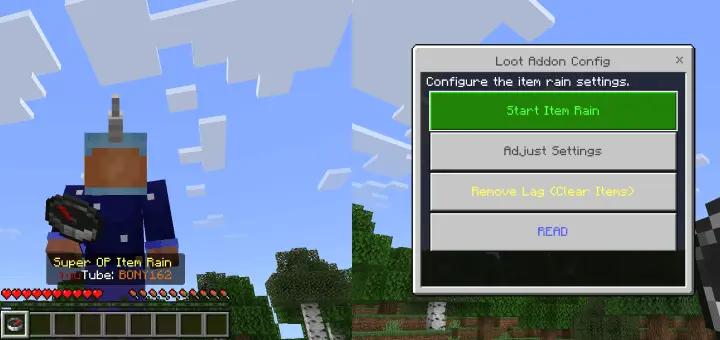 OP Item Rain Mod / Addon screenshot