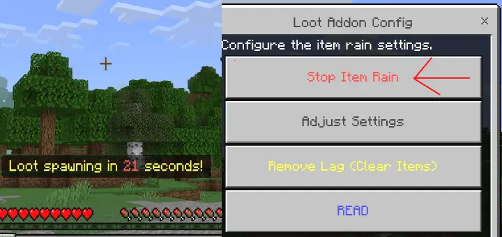OP Item Rain Mod / Addon screenshot