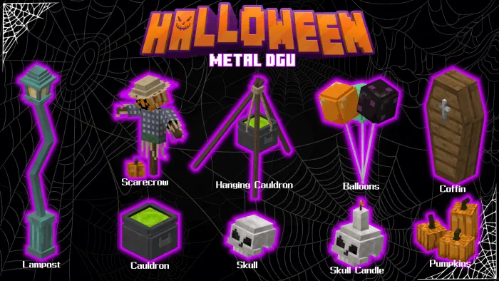 Metal DGU's Halloween Decorations! Addon screenshot