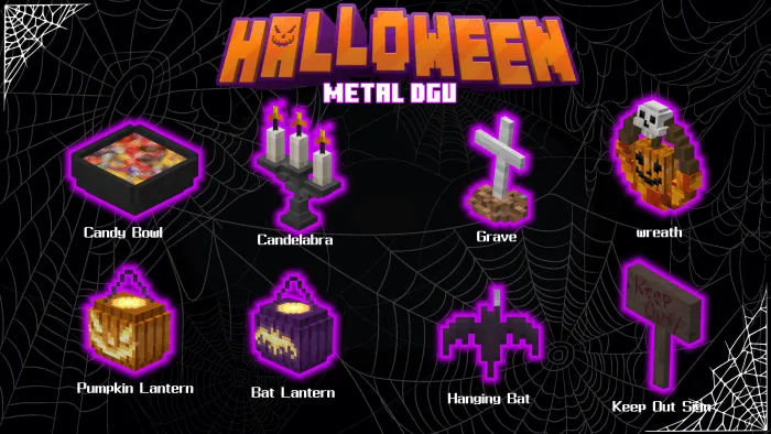 Metal DGU's Halloween Decorations! Addon screenshot