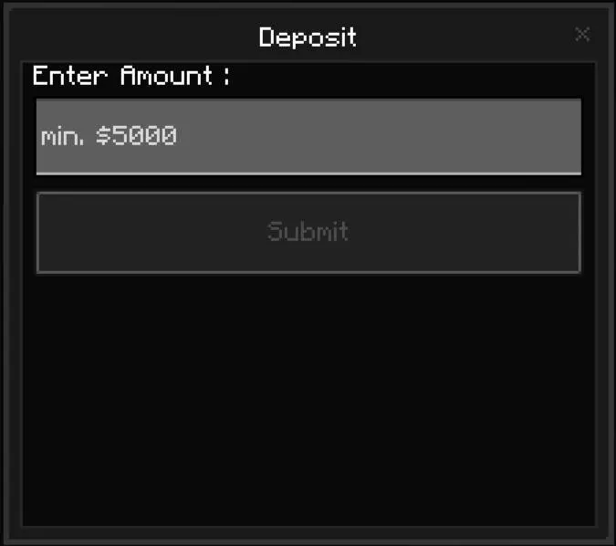 Simple Bank System Mod / Addon screenshot