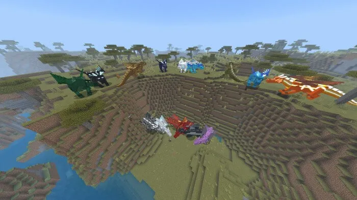 Dragon Mounts Addon screenshot