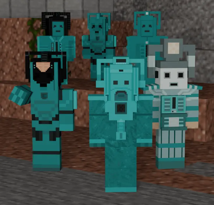 Bedrock Who Mod / Addon screenshot