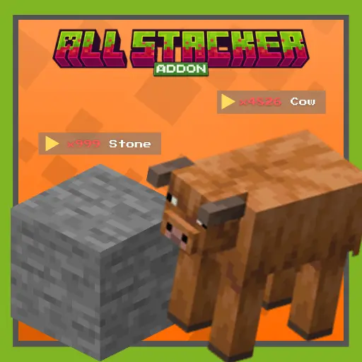 All Stacker (Item & Mob Stack) Mod / Addon thumbnail