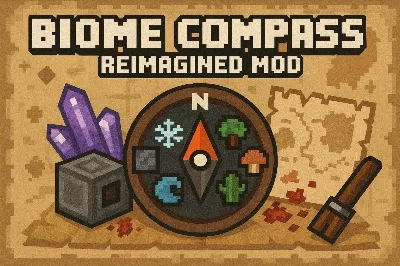 Biome Compass : Reimagined Mod / Addon thumbnail