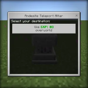 Teleport Altar Mod / Addon screenshot