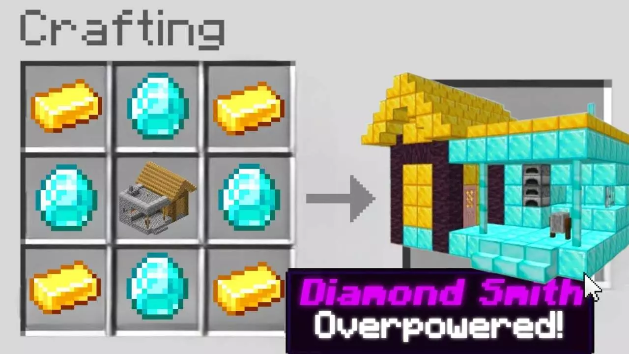 Craftable OP Blacksmiths! Mod / Addon thumbnail