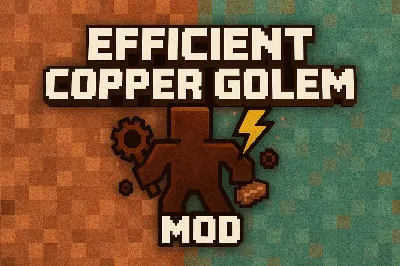 Efficient Copper Golem Mod / Addon thumbnail