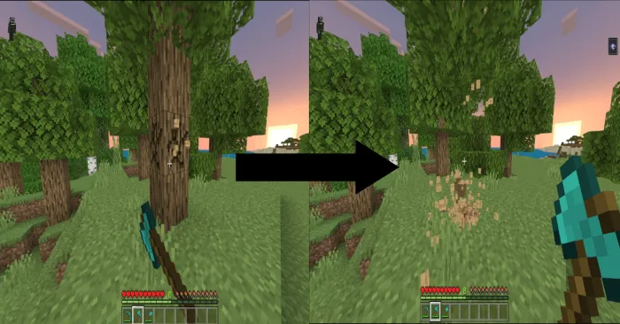 VeinMiner & TreeCapitator Addon screenshot